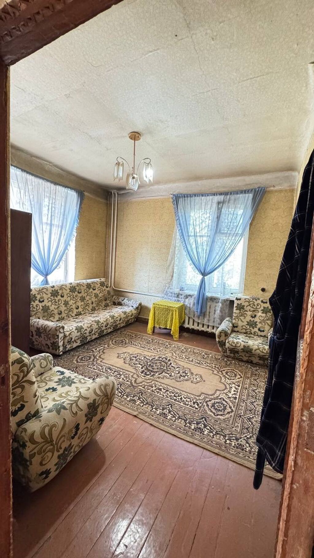 2 комнаты, 45 м², Юг-2 мкр Сталинка, 2 этаж, Требуется ремонт: фото 5