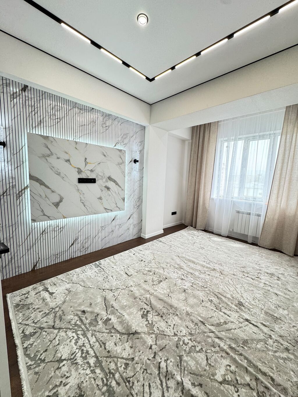 1 комната, 40 м², Аламедин-1 мкр Элитка, 7 этаж, Евроремонт: фото 2