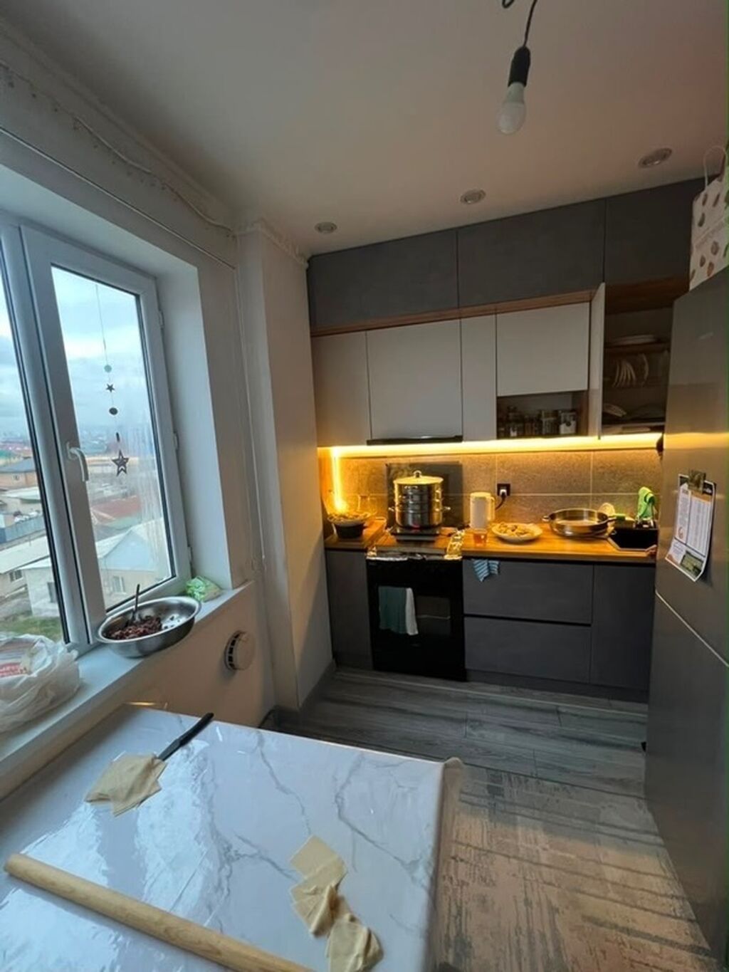 2 комнаты, 40 м², Арча-Бешик ж/м 4 этаж, Свежий ремонт: фото 2