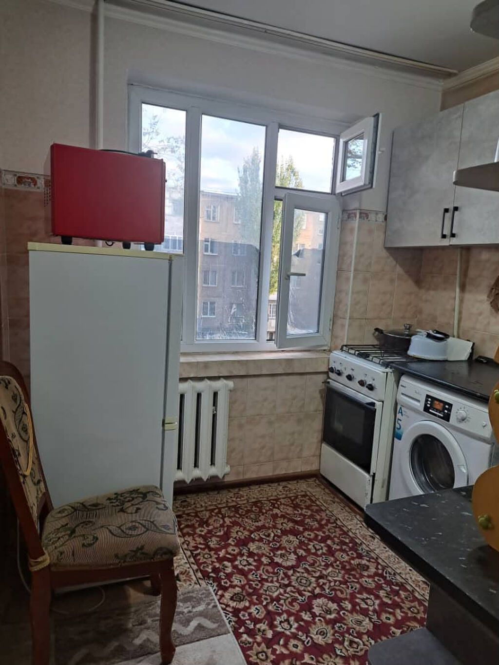 2 комнаты, 43 м², Кок-Жар мкр 104 серия, 4 этаж, Косметический ремонт: фото 7