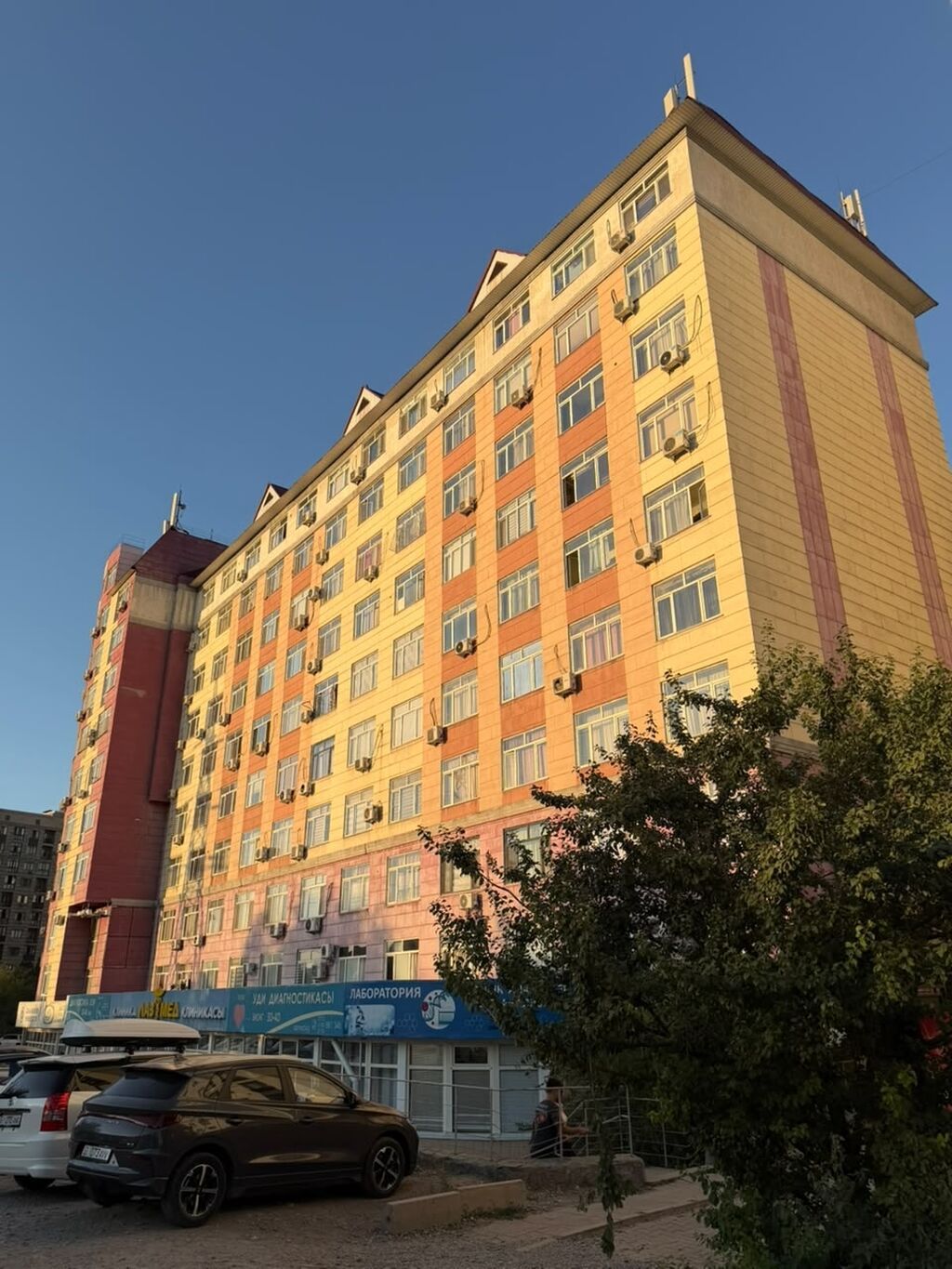 Студия, Кок-Жар мкр Без животных, от 1 года, С мебелью полностью: фото 1