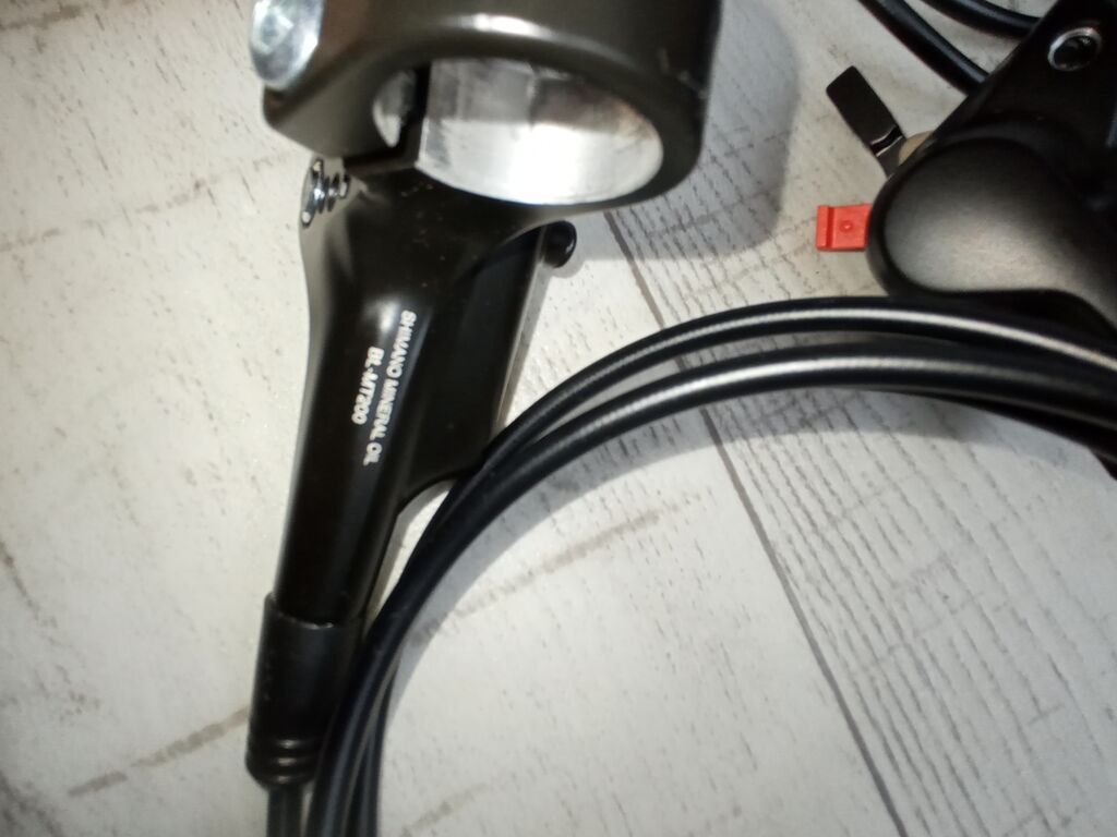 Комплект гидравлических дисковых тормозных ручек Shimano черного: фото 3