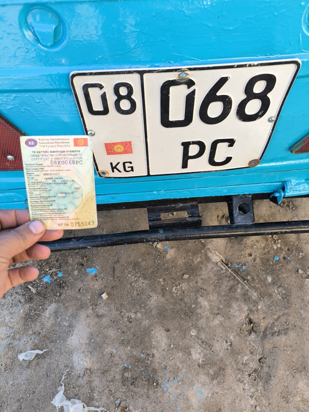 Прицеп легковой, одноосный, с высокой деревянной надстройкой бортов: фото 4