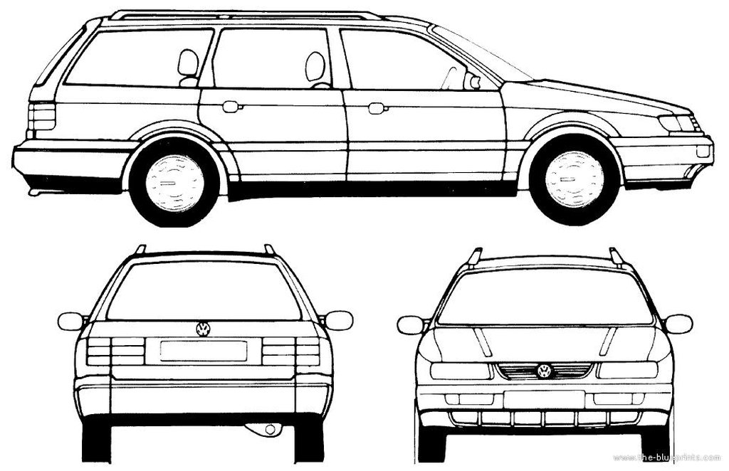 Фольксваген пассат универсал размеры. Габариты Фольксваген Пассат б3. Volkswagen Passat b3 чертеж. Фольксваген Пассат универсал габариты. VW Passat b3 универсал габариты.