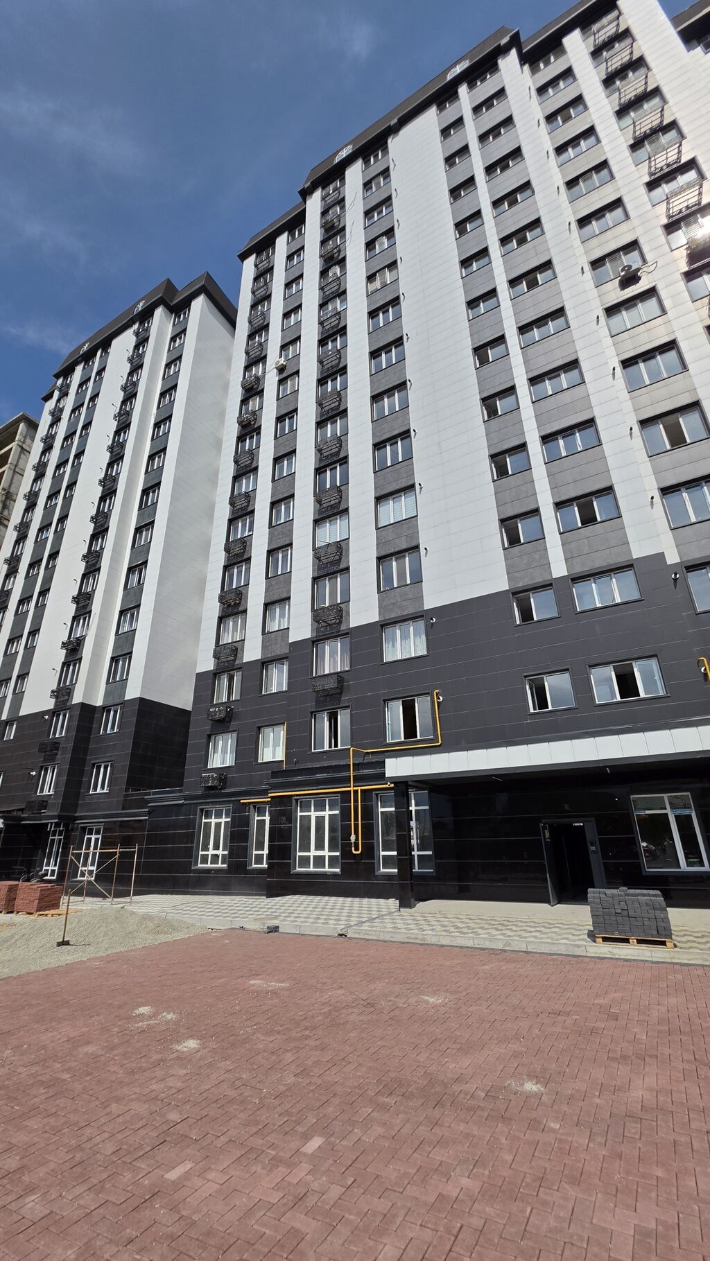 2 комнаты, 66 м², Кок-Жар ж/м Элитка, 9 этаж, ПСО (под самоотделку): фото 2
