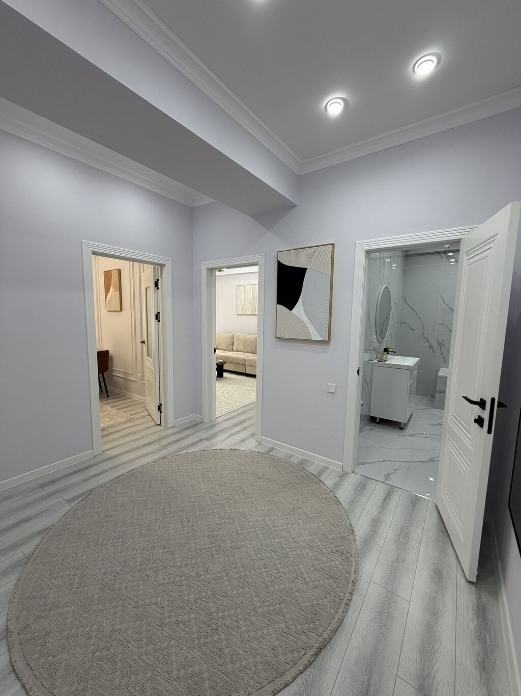 1 комната, 53 м², Асанбай мкр Элитка, 7 этаж, Дизайнерский ремонт: фото 6