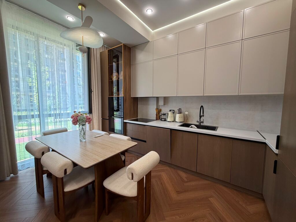 3 комнаты, 75 м², Асанбай мкр Элитка, 1 этаж, Дизайнерский ремонт: фото 6