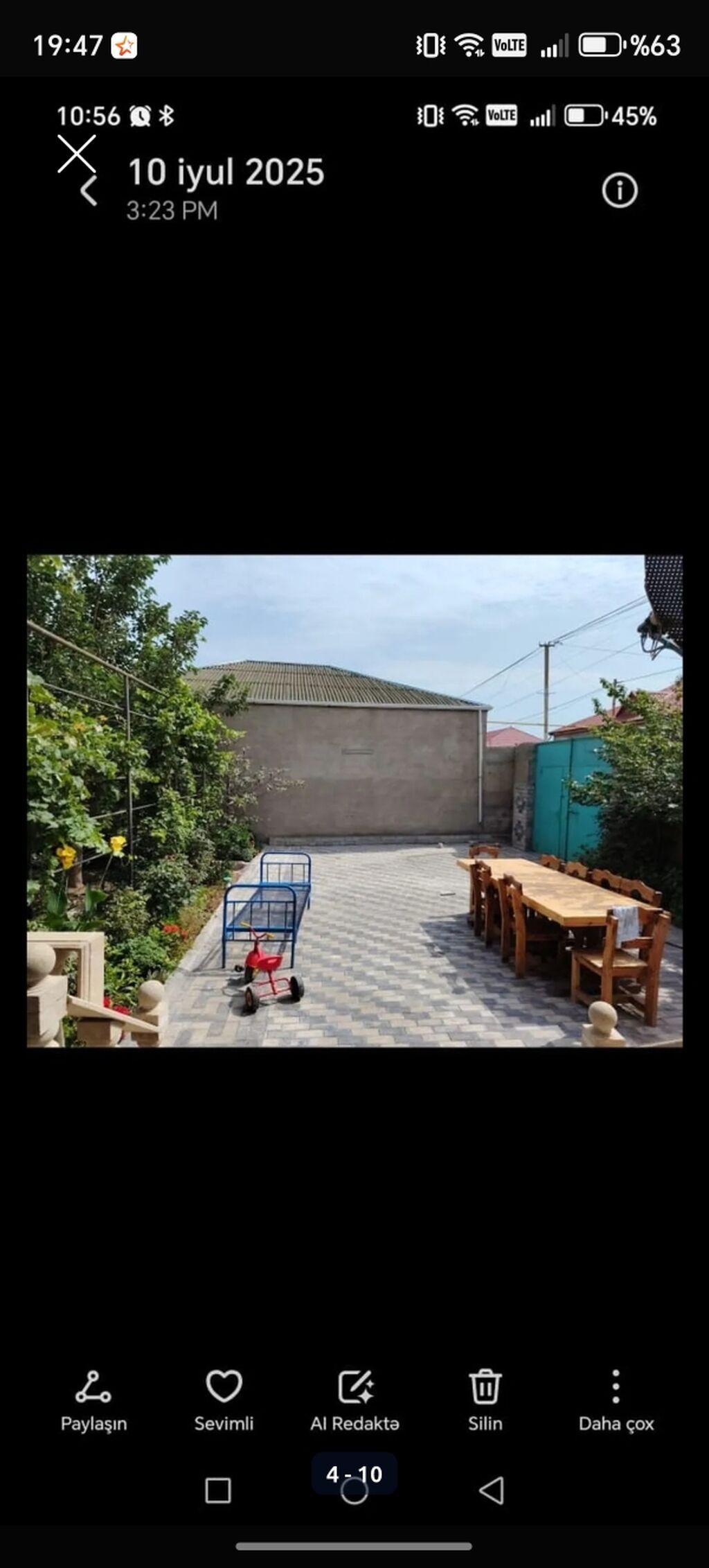 Bakı, Hövsan qəs., 3 kv. m, 3 otaqlı, Hovuzsuz, Kombi