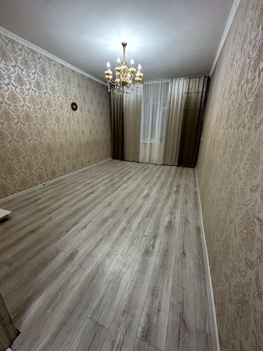 2 комнаты, 48 м², Аламедин-1 мкр 105 серия, 4 этаж, Косметический ремонт: фото 2