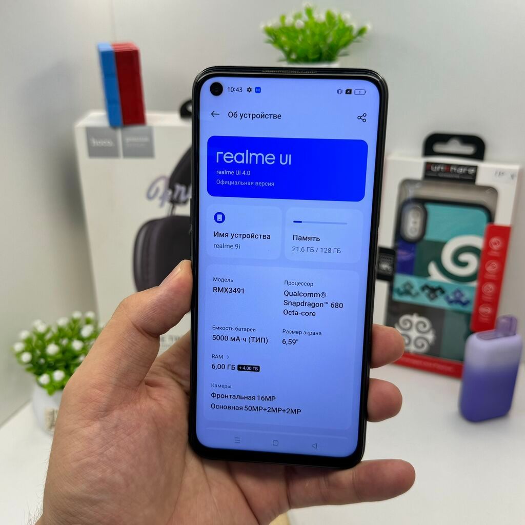 Realme 9i, Б/у, цвет - Черный, 2 SIM: фото 5