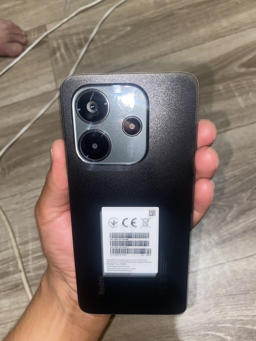 Redmi, Redmi Note 14, Новый, 256 ГБ, цвет - Черный: фото 1