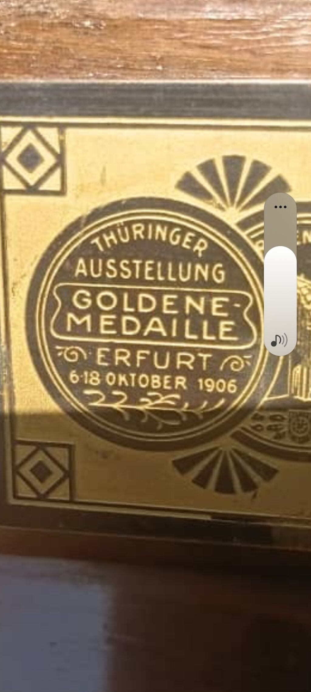 Фортепиано с наградной табличкой «Thüringer Ausstellung – Goldene: фото 2
