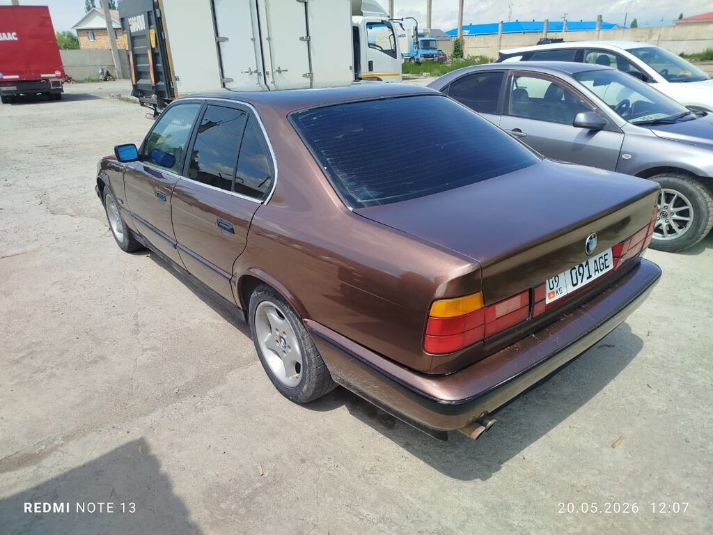 BMW 5 series: 1991 г., 2.5 л, Механика, Седан: фото 8