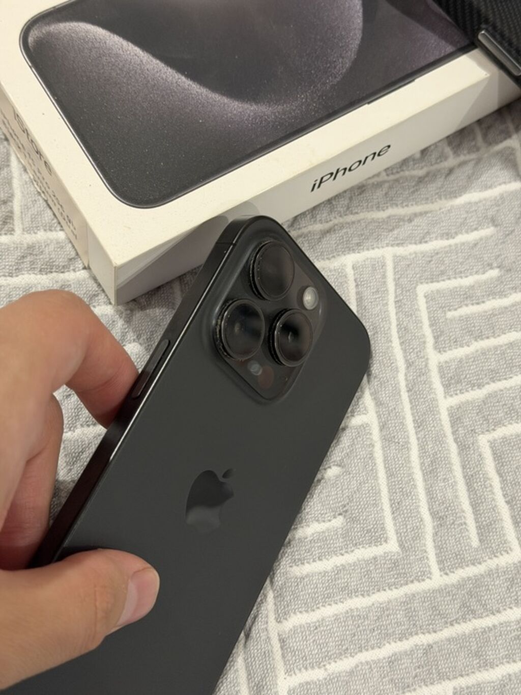 IPhone 15 Pro 256гб Не вскрытый 100%, акб родной 79% — фото 3