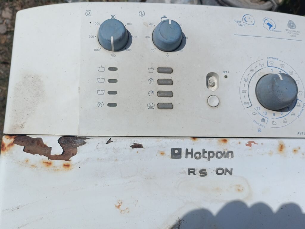 Стиральная машина Hotpoint-Ariston, загрузка сверху. продаю . б/у: фото 2