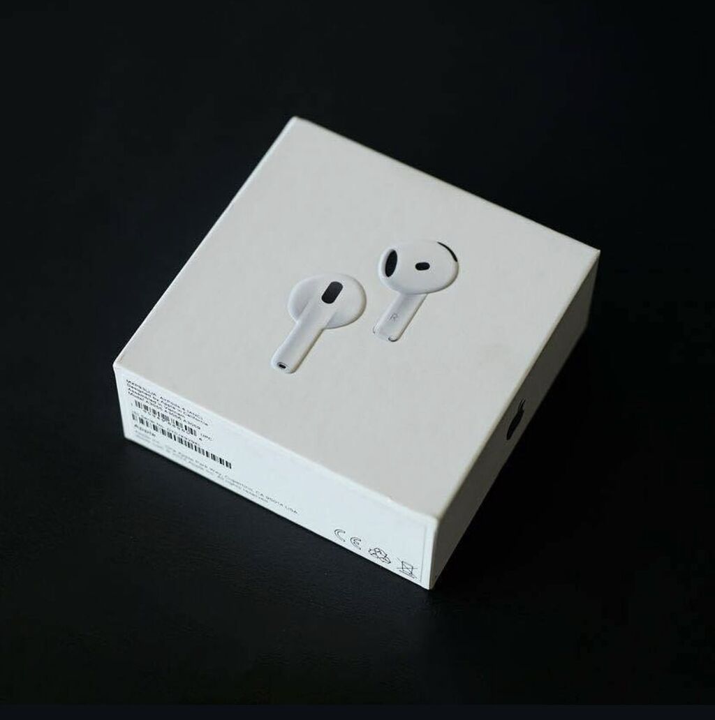 Беспроводные вкладыши наушники, Apple, AirPods 4, Новый: фото 4