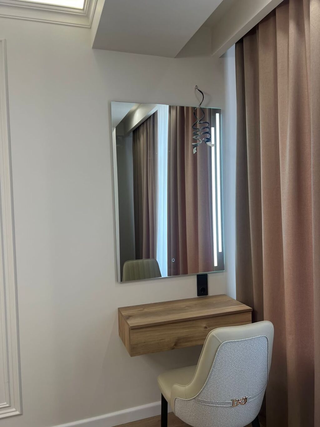 2 комнаты, 43 м², Кок-Жар мкр Элитка, 10 этаж, Евроремонт: фото 4