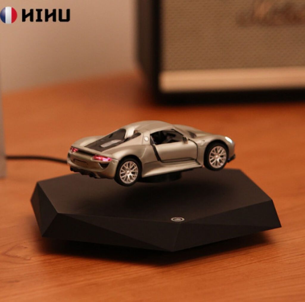 Левитирующая машинка Porsche, серый и красный Товар Значение Тип: фото 1