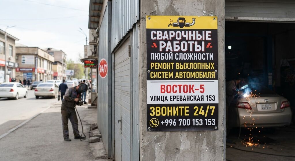 Сварочные работы любой сложности. Профессиональный ремонт выхлопной: фото 7
