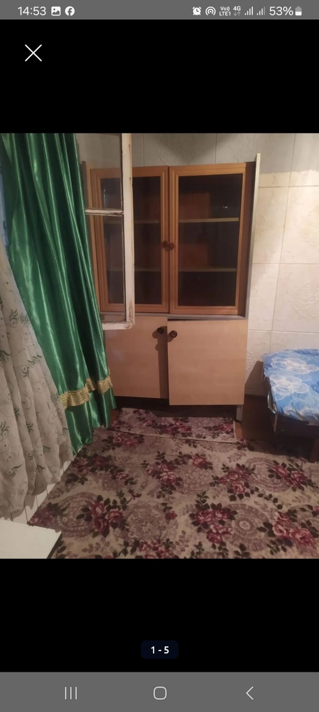 25 kv. m, 1 otaqlı, İnternet, İşıq, Kanalizasiya