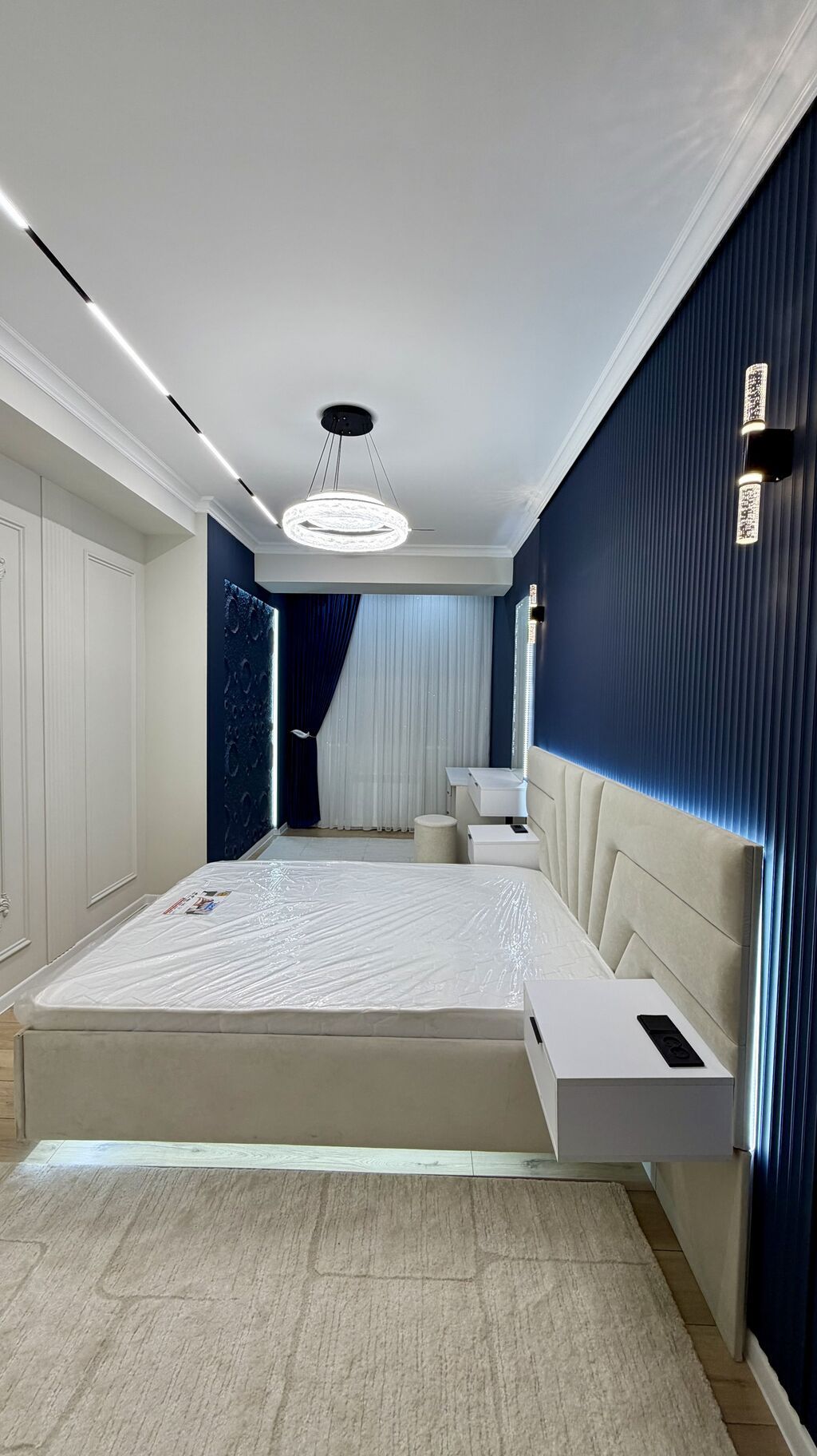 2 комнаты, 91 м², Калинина мкр., Элитка, 4 этаж, Дизайнерский ремонт: фото 7