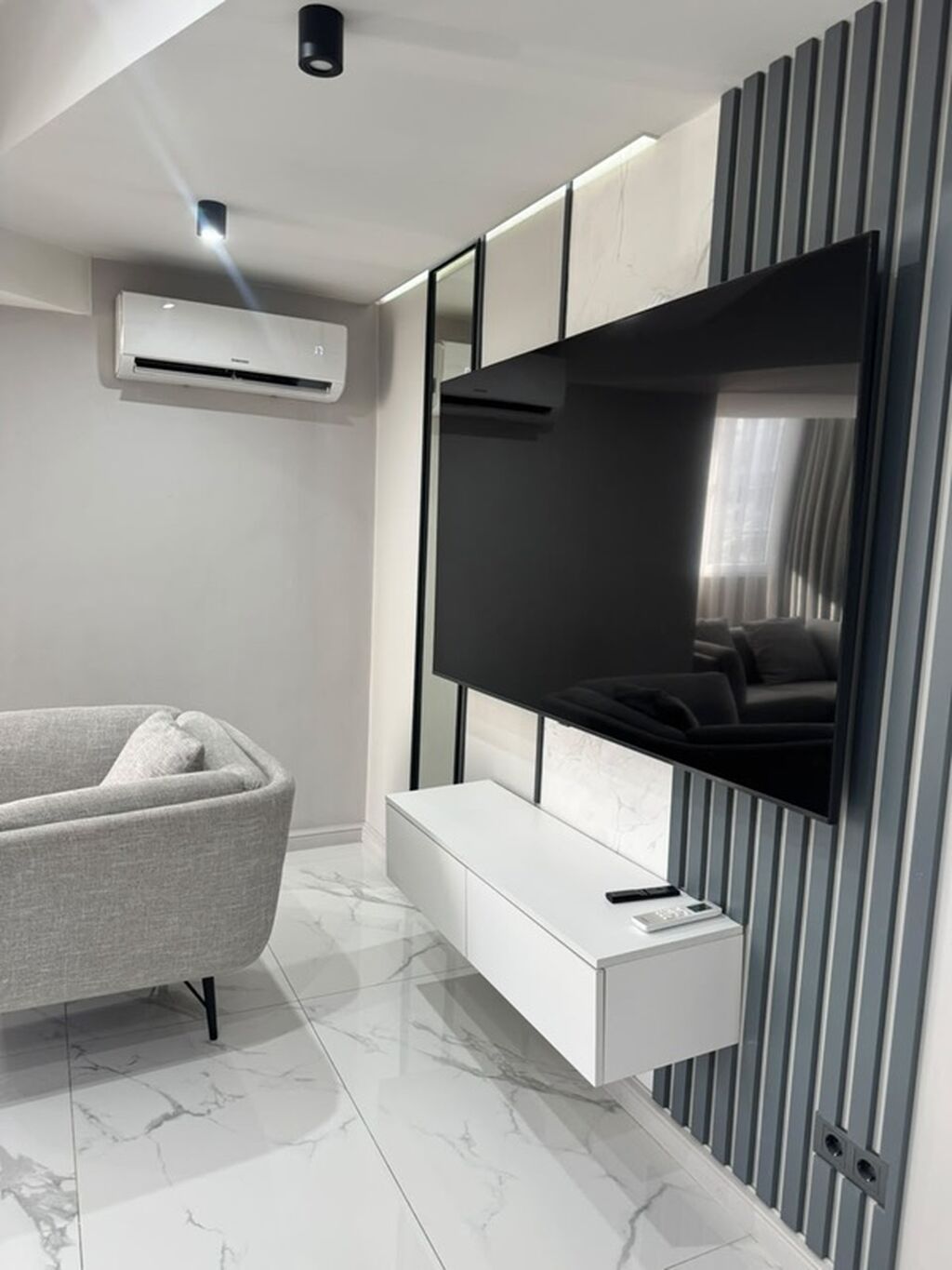 1 комната, 41 м², бульвар Эркиндик 3 этаж, Дизайнерский ремонт: фото 5