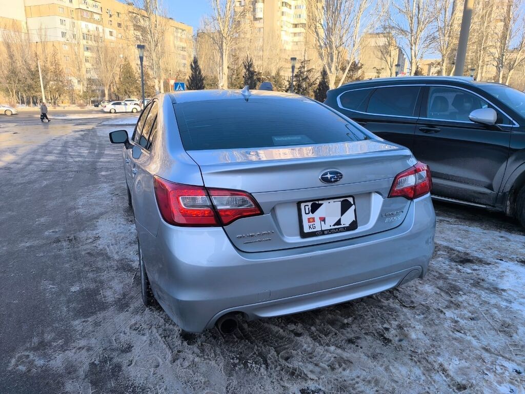 Subaru Legacy: 2017 г., 2.5 л, Автомат, Бензин, Седан: фото 6