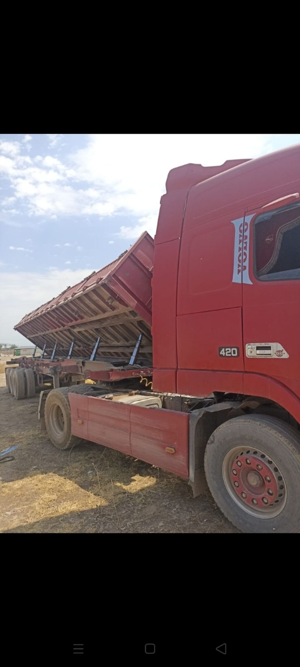Прицеп, Volvo, Самосвал, Б/у: фото 3