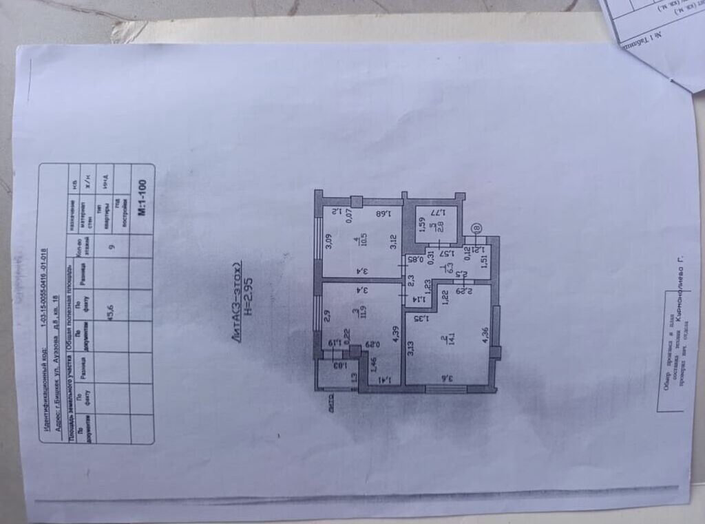 2 комнаты, 46 м², Учкун мкр Элитка, 3 этаж, Евроремонт: фото 5