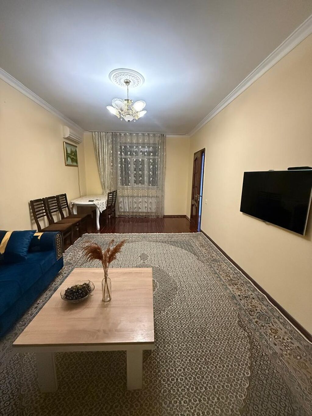 Mebel və texnika ilə tam təchiz olunmuş mənzil/interyer. - Geniş və