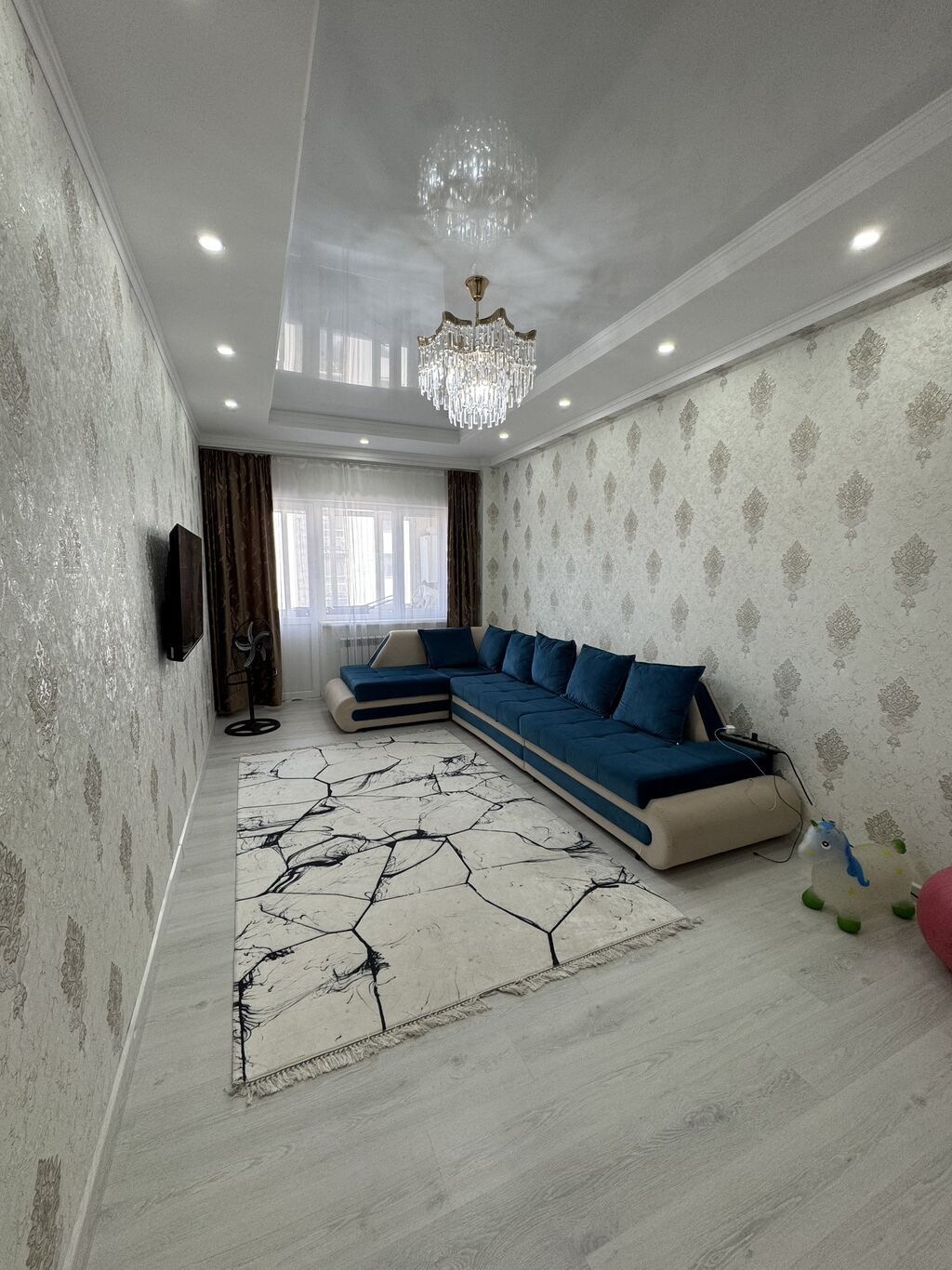 Продам 2-комнатную квартиру 76 м² в мкр. Асанбай: фото 3