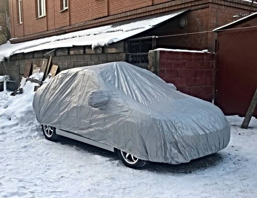 Чехол гараж для автомобиля зимний