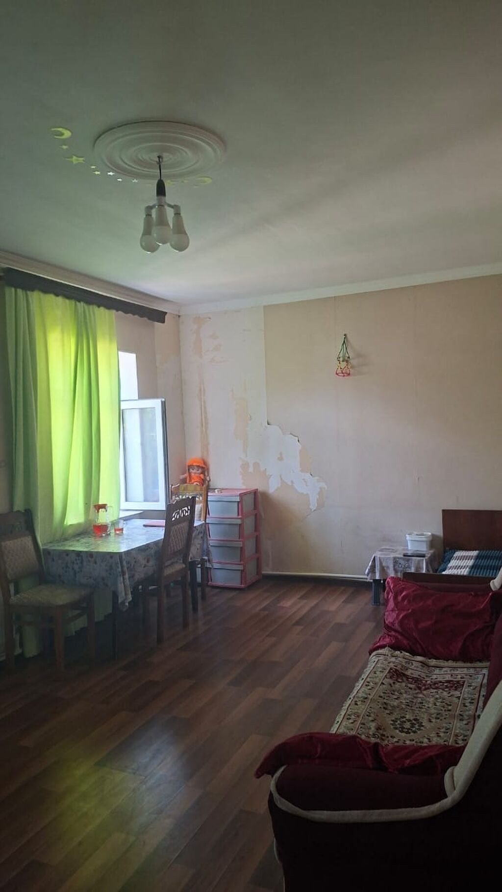 4 otaqlı, 100 kv. m, Kredit yoxdur, Təmirsiz
