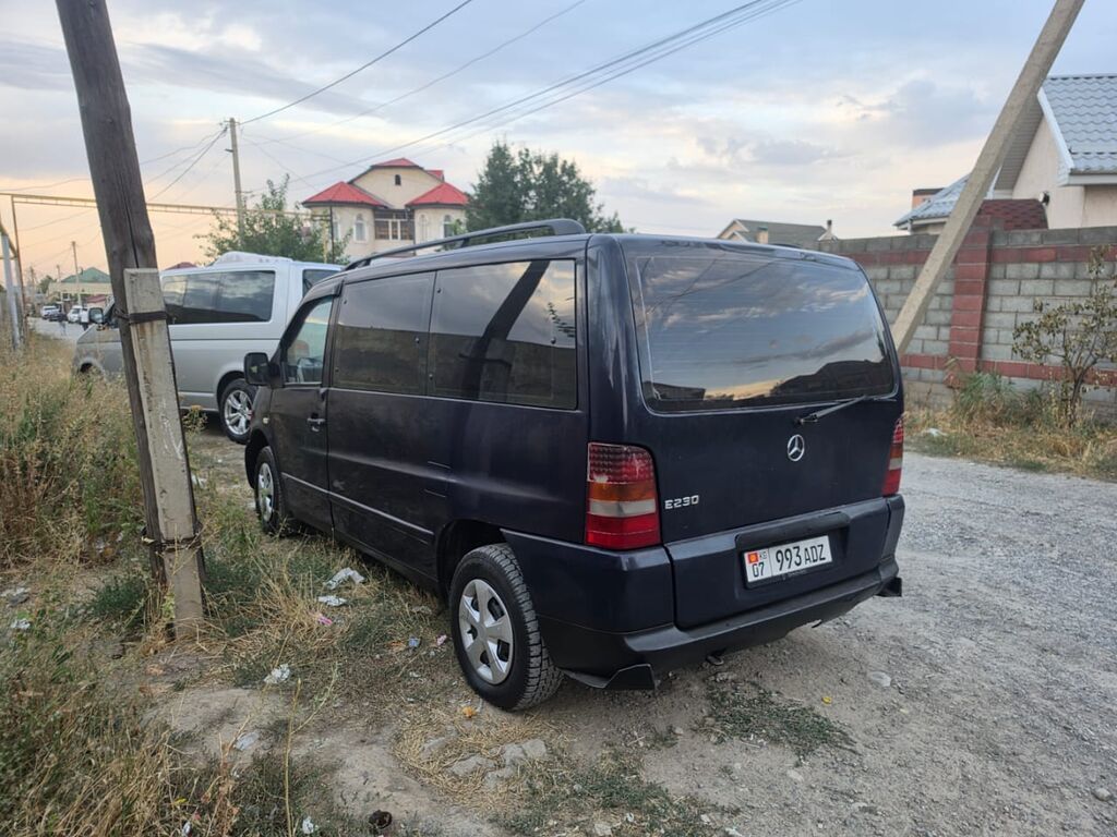 Mercedes-Benz Vito: 1998 г., 2.3 л, Механика, Дизель, Минивэн: фото 2