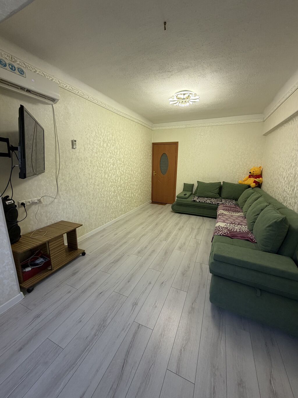 2 комнаты, 50 м², Индивидуалка, Пишпек Индивидуалка, 2 этаж, Косметический ремонт: фото 2