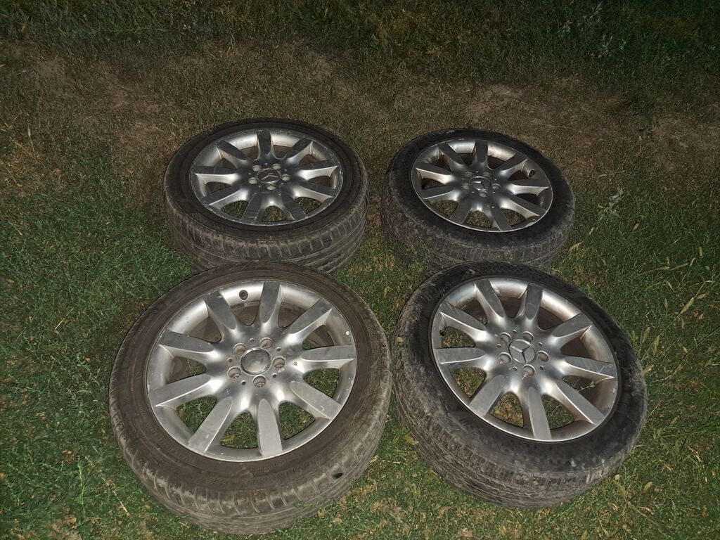 Колеса в сборе 255 / 45 / R 18, Лето, Б/у, Комплект, Легковые, Литые, отверстий - 5: фото 3