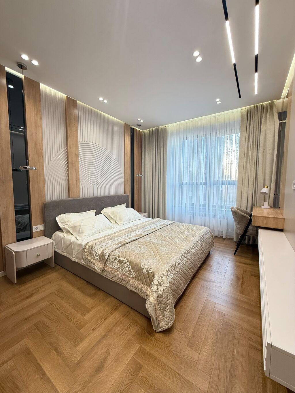 3 комнаты, 105 м², 10 мкр Элитка, 10 этаж, Дизайнерский ремонт: фото 6