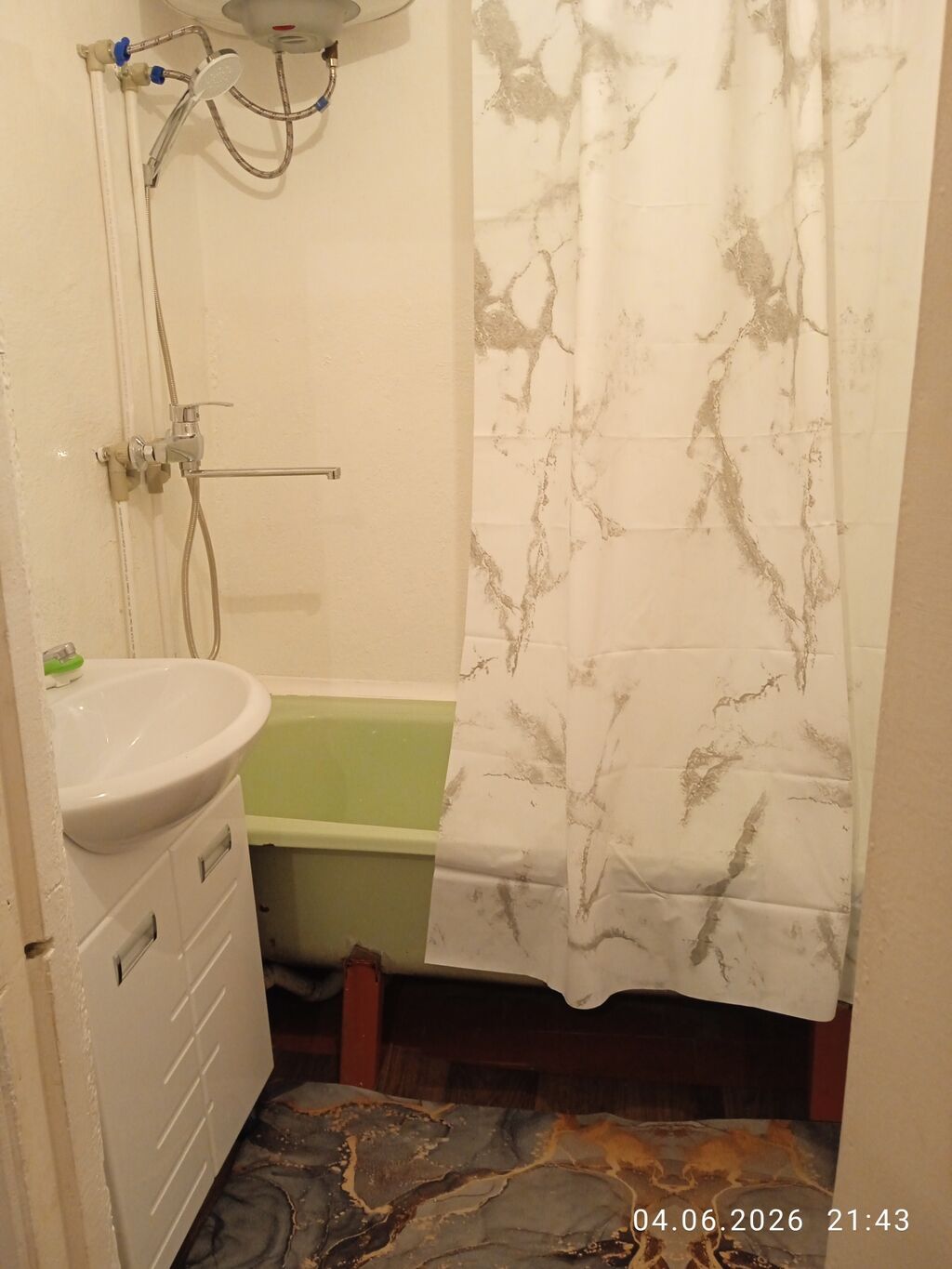 2 комнаты, 50 м², 105 серия, 1 этаж, Косметический ремонт: фото 3