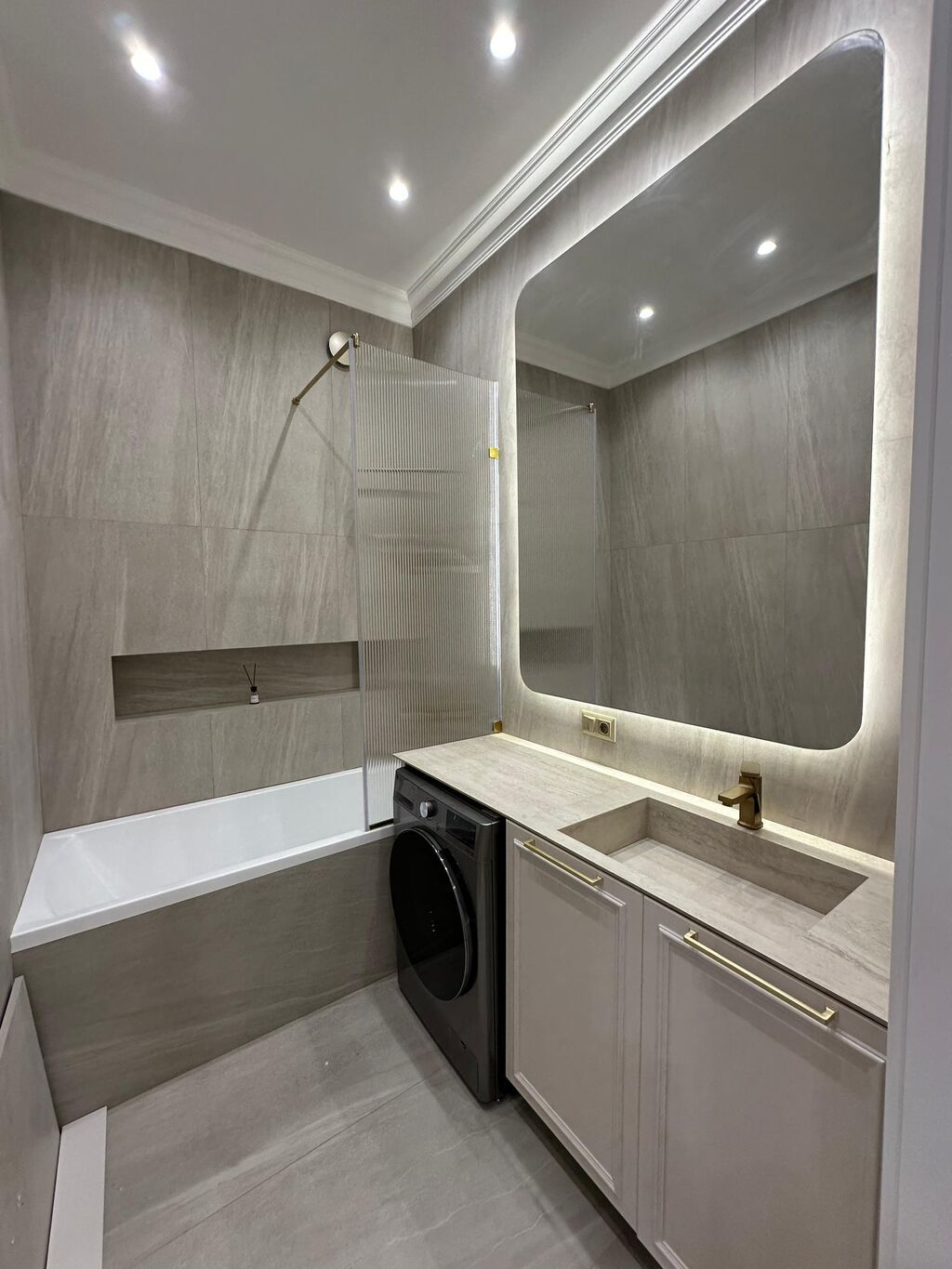 2 комнаты, 75 м², Асанбай мкр Элитка, 1 этаж, Евроремонт: фото 8