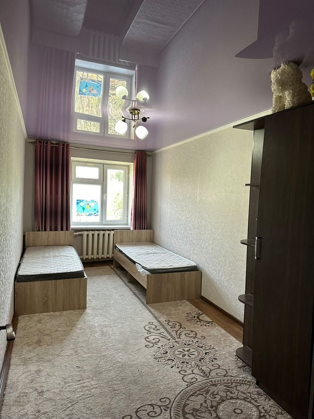 3 комнаты, 63 м², Боконбаева/Уметалиева Индивидуалка, 4 этаж, Косметический ремонт: фото 2