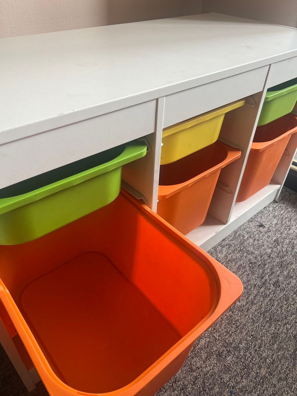 Стеллаж IKEA для игрушек с ящиками: фото 3