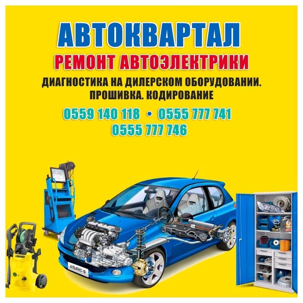 Автоэлектрик, диагностика,ремонт электроники автомобиля: Договорная ᐈ ...