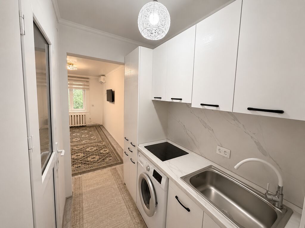 1 комната, 16 м², Аламедин-1 мкр Гостиничный тип, 5 этаж, Евроремонт: фото 2