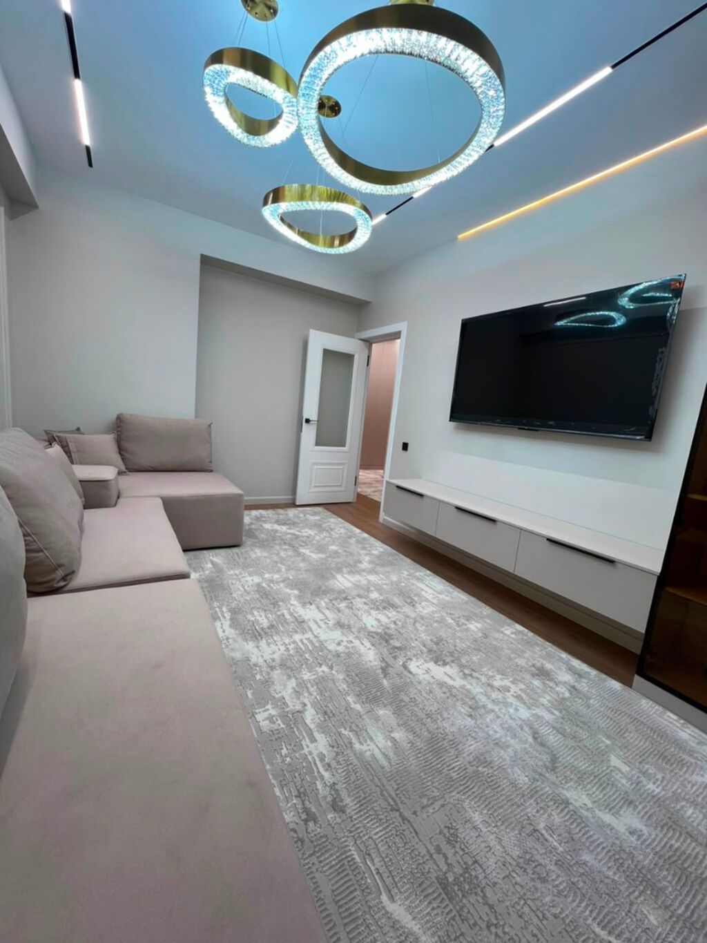 2 комнаты, 62 м², Ак-Кеме Элитка, 7 этаж, Евроремонт: фото 8