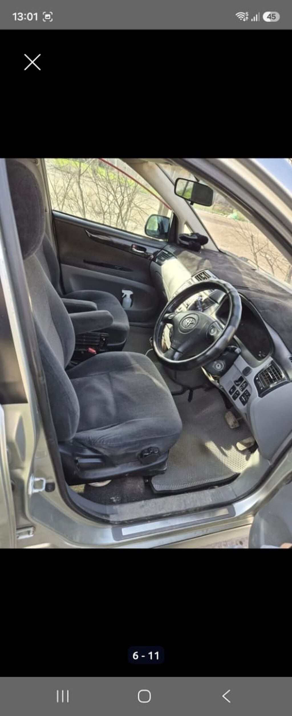 Toyota Ipsum: 2002 г., 2.4 л, Автомат, Бензин, Минивэн: фото 5