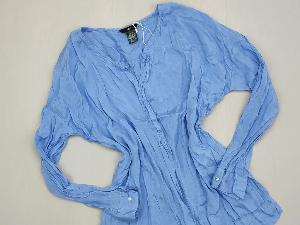 Koszule i bluzki: Bluzka M (EU 38), stan - Bardzo dobry, wzór - Jednolity kolor, kolor - Błękitny — 1