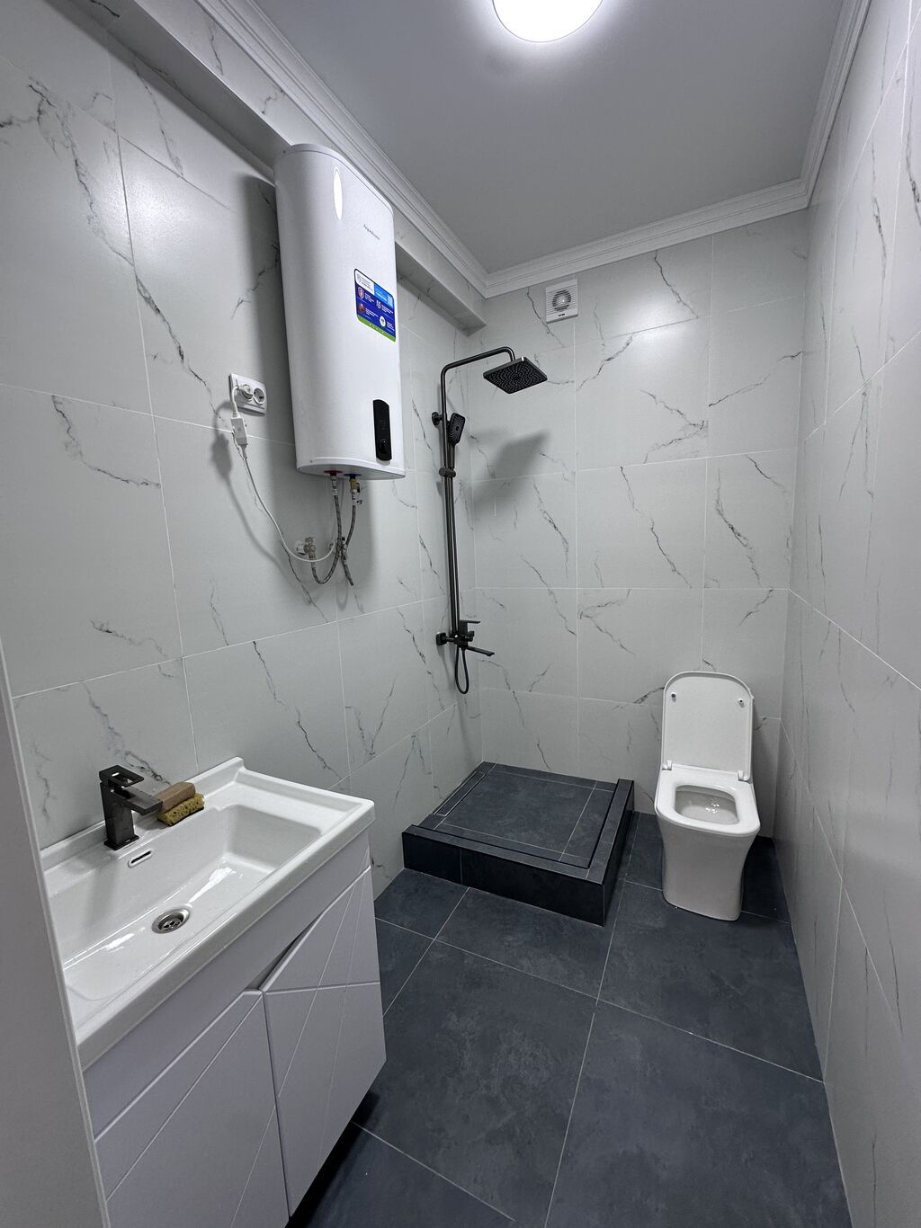 1 комната, 45 м², Кара-Жыгач ж/м Элитка, 3 этаж, Дизайнерский ремонт: фото 7