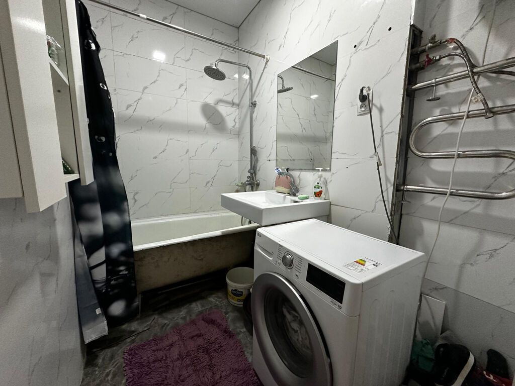 3 комнаты, 60 м², Аламедин-1 мкр 105 серия, 5 этаж, Свежий ремонт: фото 7