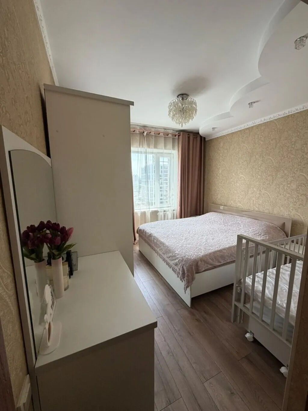 2 комнаты, 46 м², Восток-5 мкр 106 серия, 9 этаж, Евроремонт: фото 3