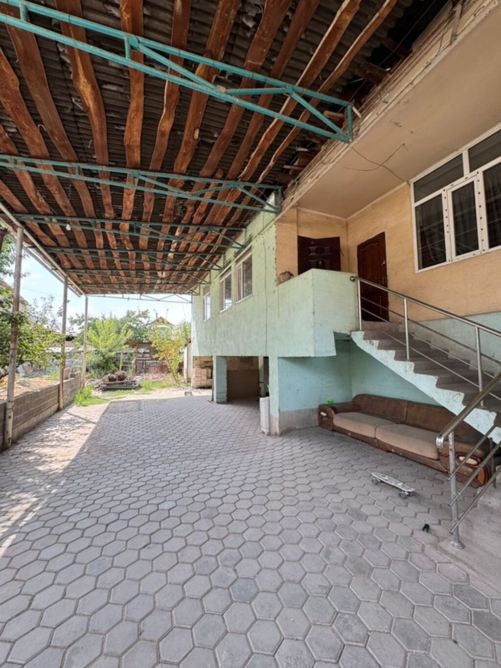 Срочно! Продается дом в жилмассиве ак ордо 1, дом 1,5 этажка, был: фото 2